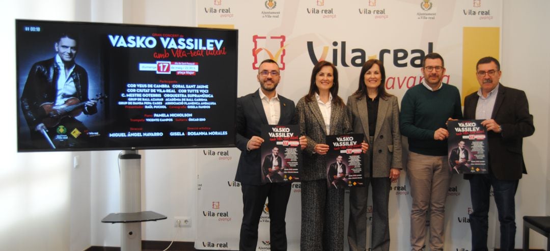 Presentación concierto Vasko Vassiley