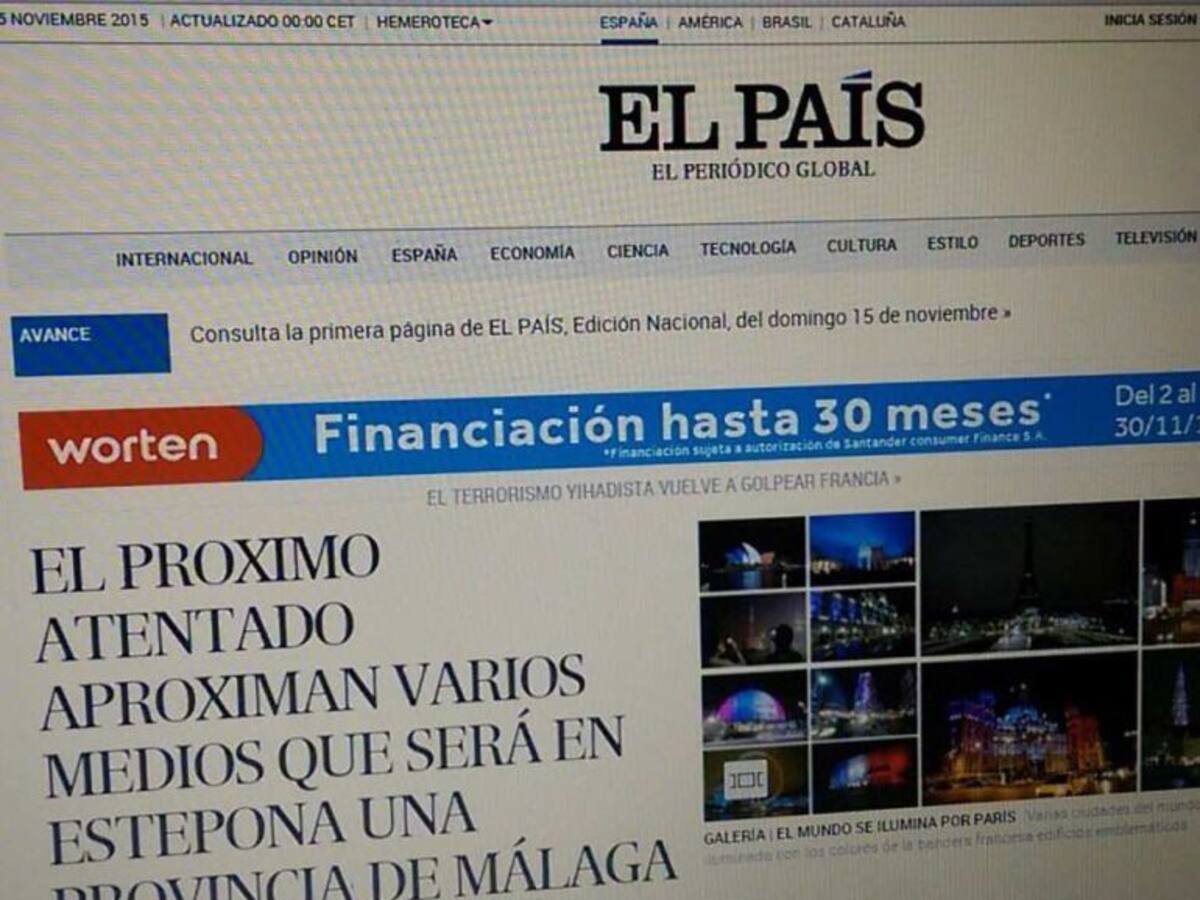 Cuatro detenidos en Estepona por difundir falsas amenazas yihadistas