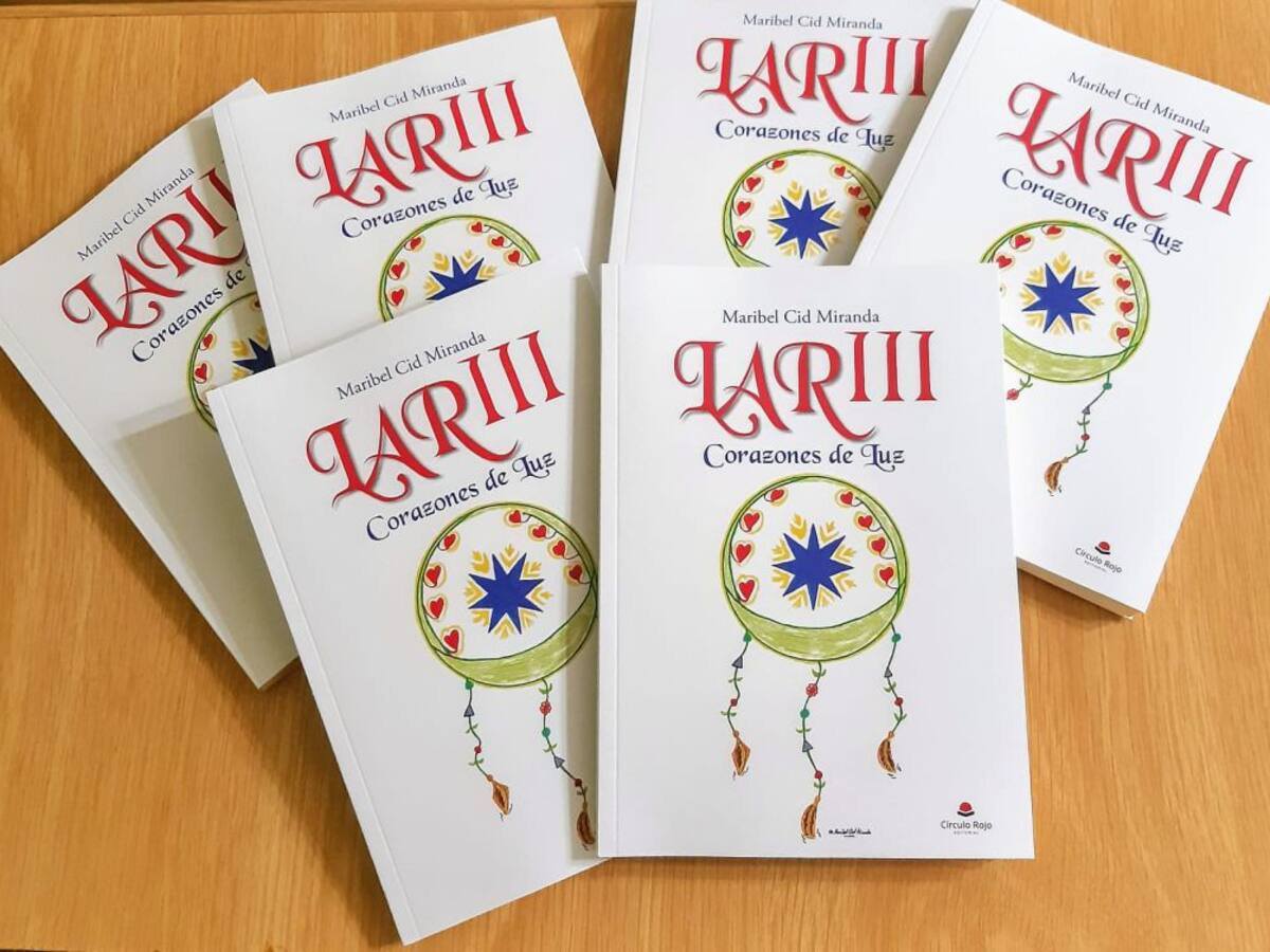 Maribel Cid completa su trilogía con 'Lar III: Corazones de Luz'