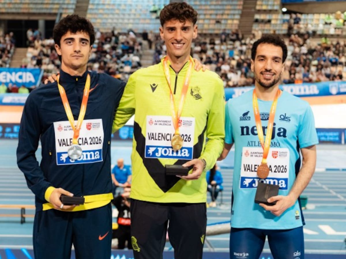 Pol Oriach, subcampeón de España en el 3.000 en el Nacional de pista cubierta