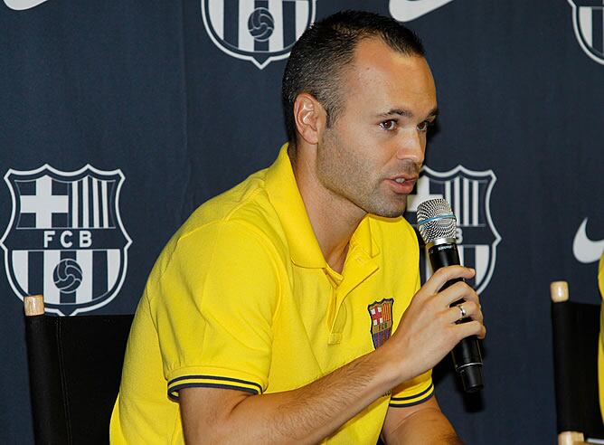 Iniesta habla del inicio de temporada