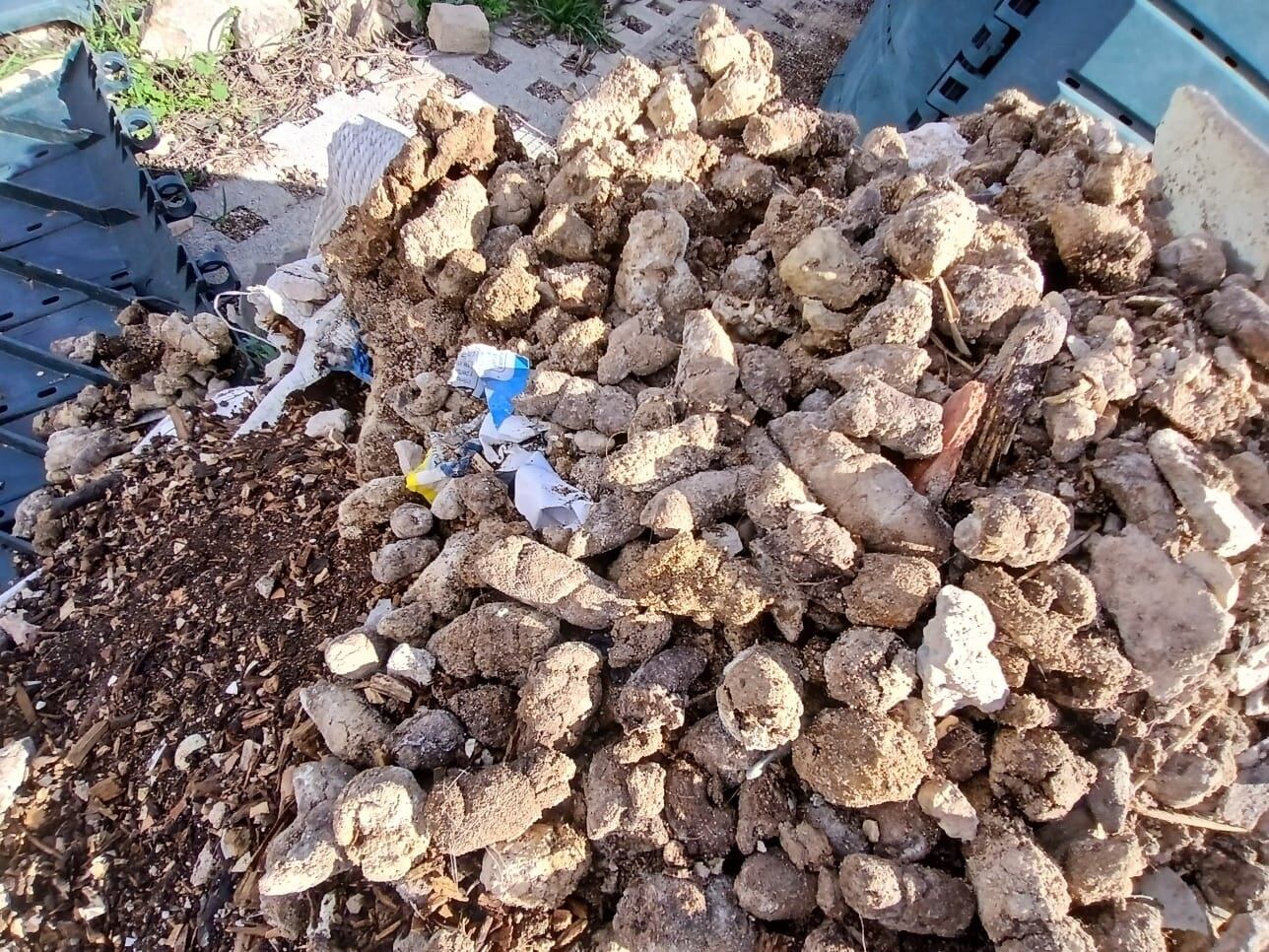 Mal uso de las composteras