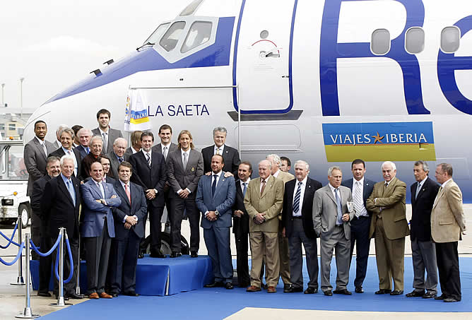 "La Saeta", presentado hoy en el aeropuerto de Barajas