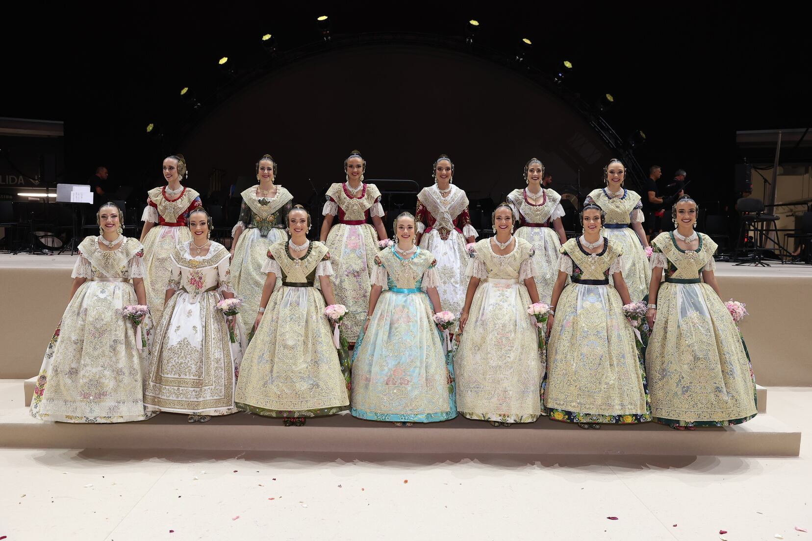 Candidatas a fallera mayor de València 2026.