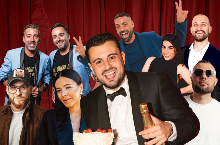 Juan Amodeo en su espectáculo ¡Cásate conmigo!