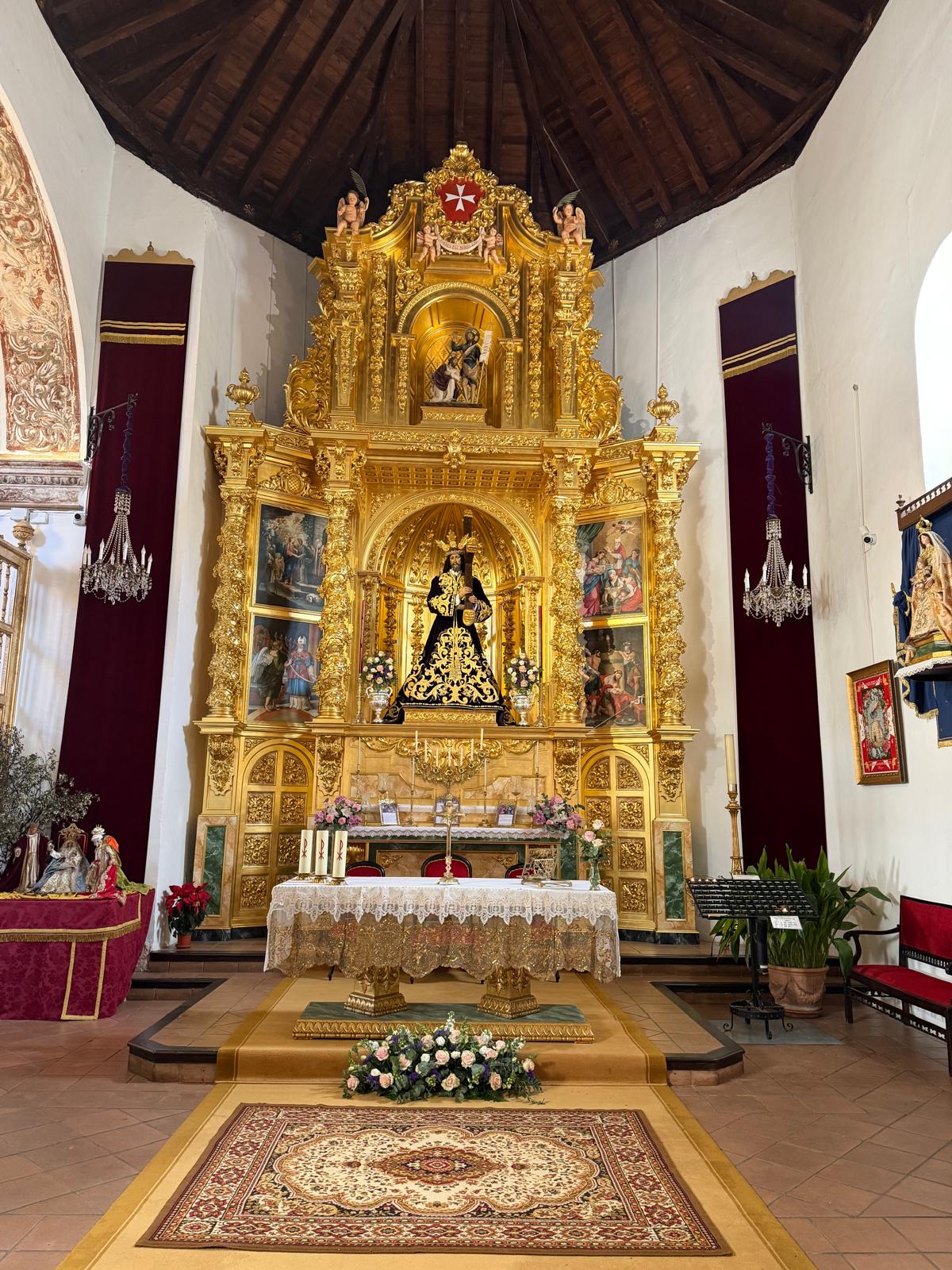 Altar de la ermita de San Juan Bautista de Almagro