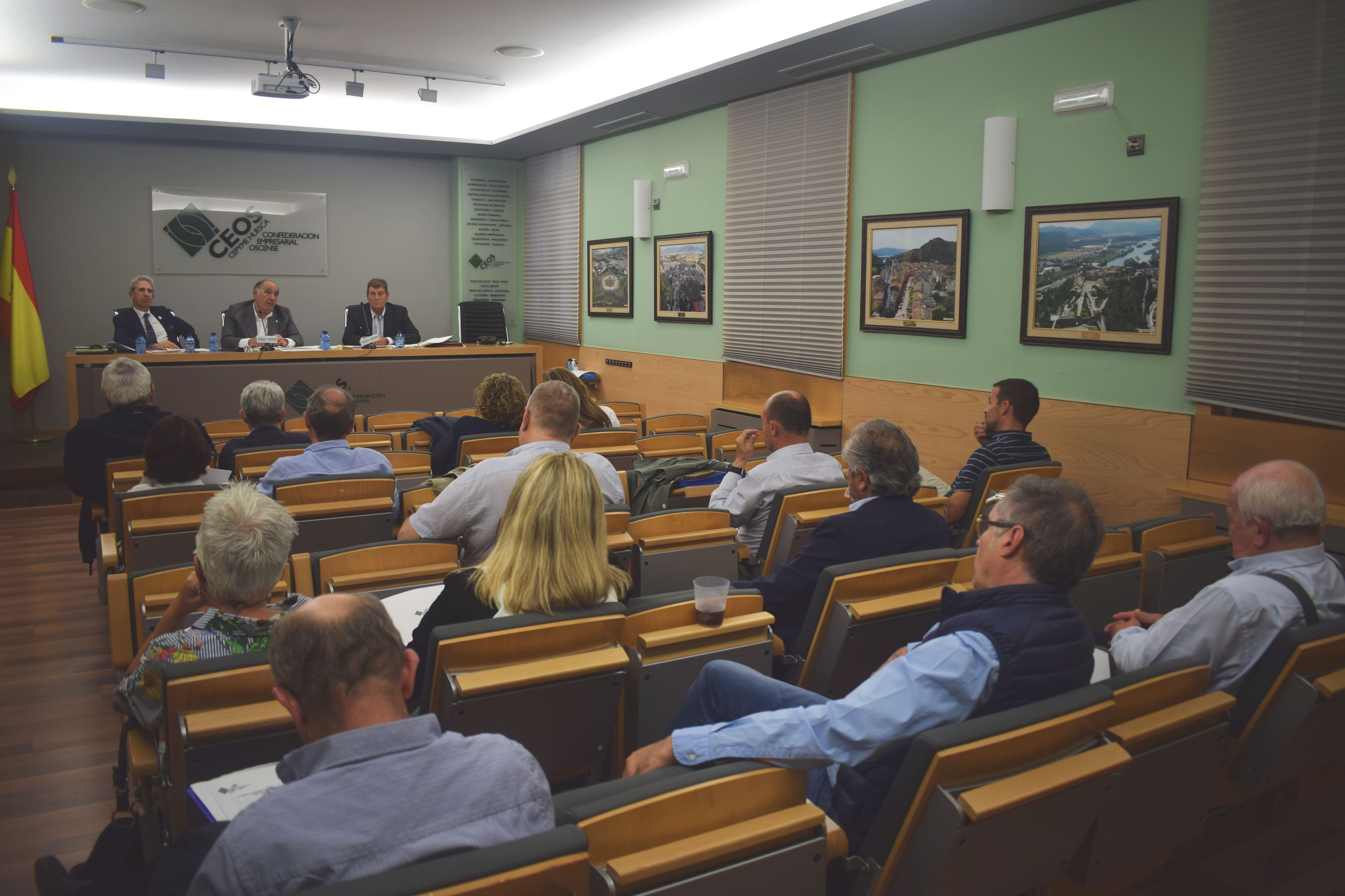Junta Directiva de CEOS CEPYME Huesca