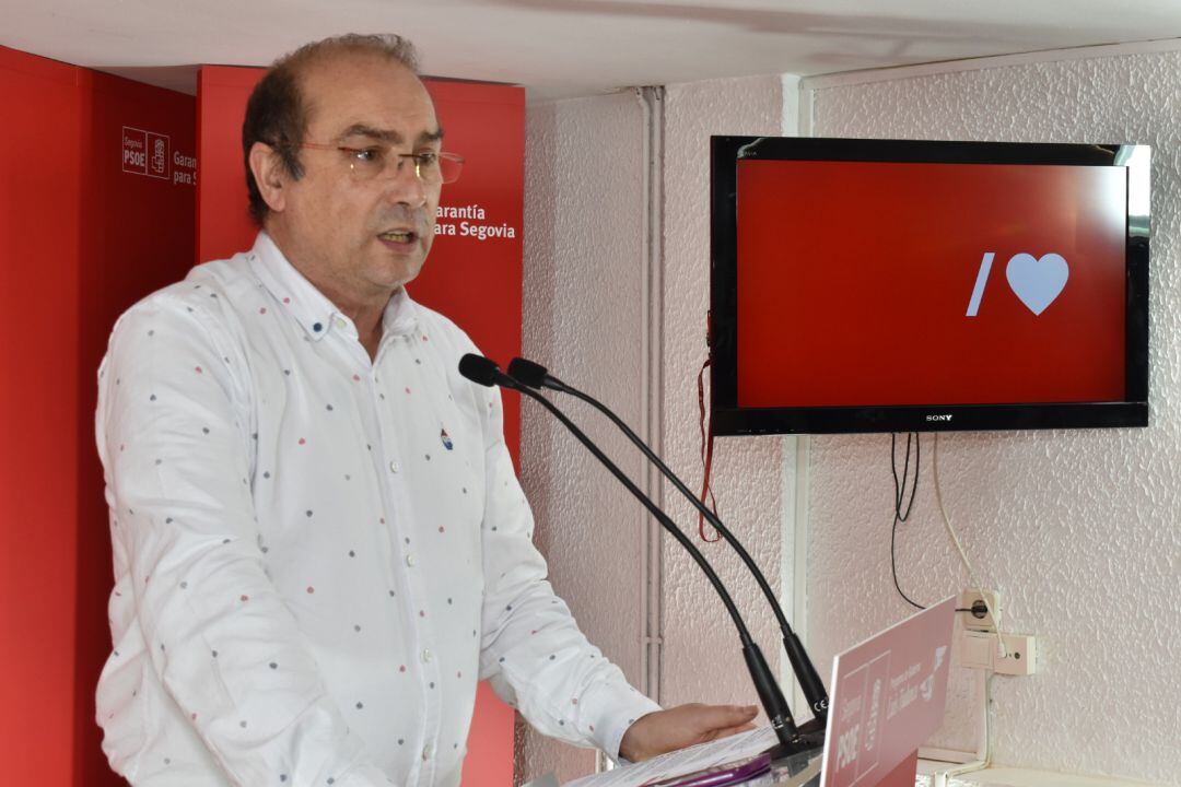 José Antonio Mateo, secretario de Organización de PSOE de Segovia