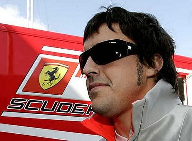 Fernando Alonso, nuevo piloto de Ferrari