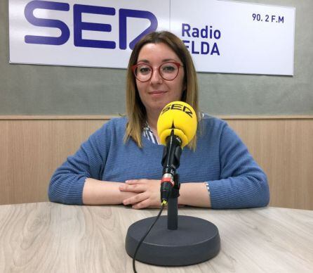 Arantxa Verdú, secretaria del Nueva Elda F. S.