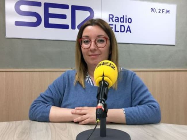 Arantxa Verdú, secretaria del Nueva Elda F. S.