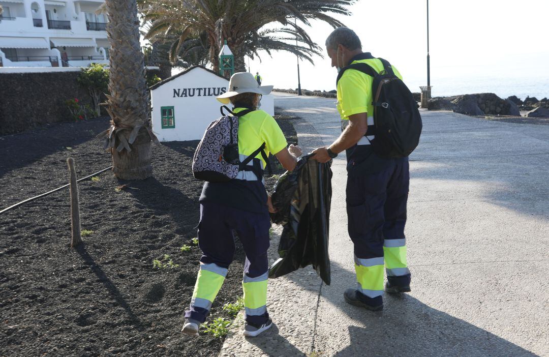 Participantes en el plan empleo de Teguise.