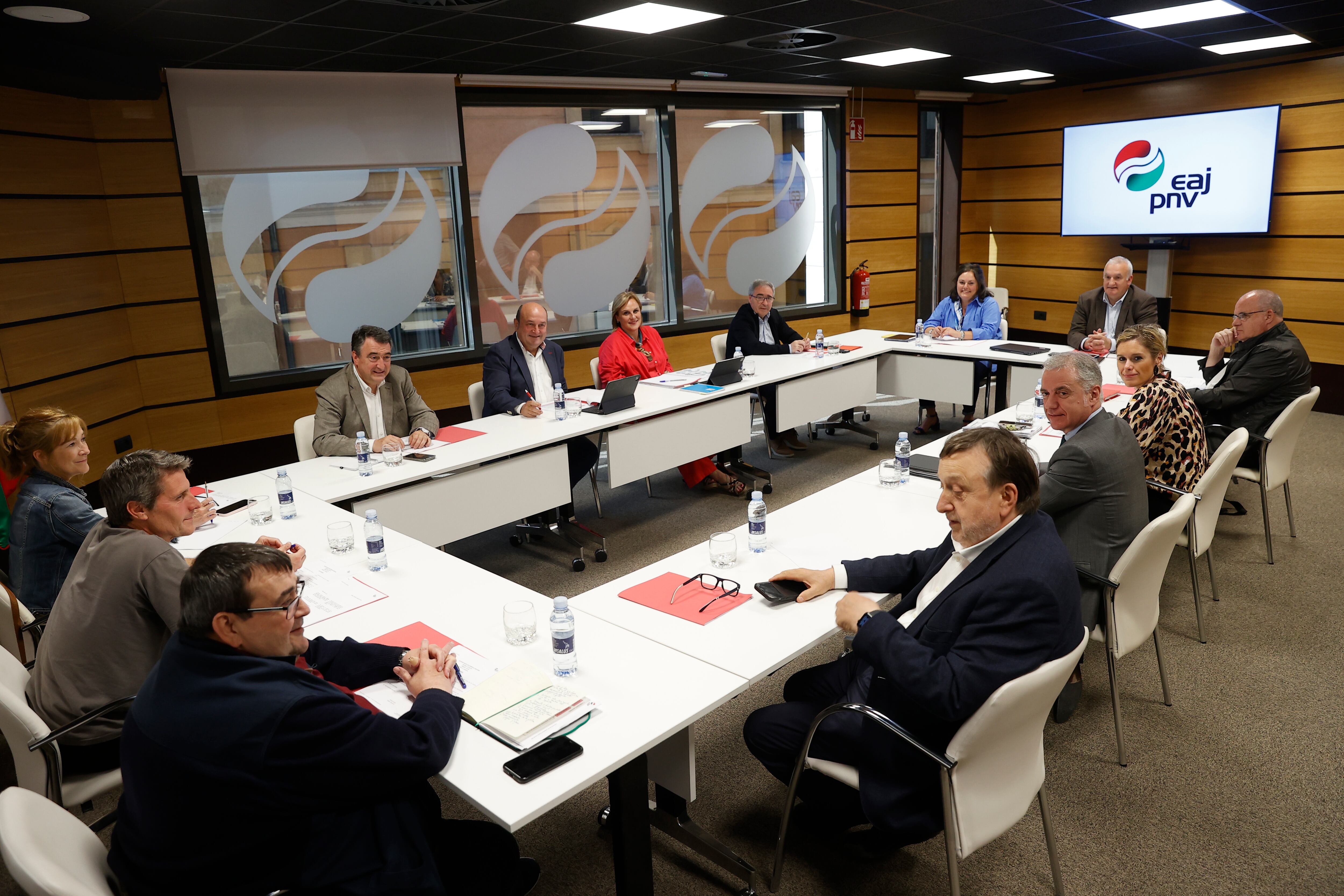 Reunión del Euskadi Buru Batzar del PNV. EFE/Miguel Toña