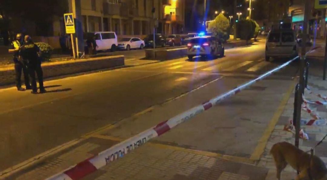 Un momento del suceso.