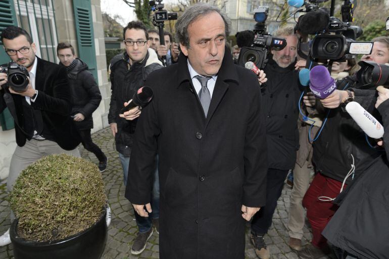 Michel Platini en una fotografía de archivo.