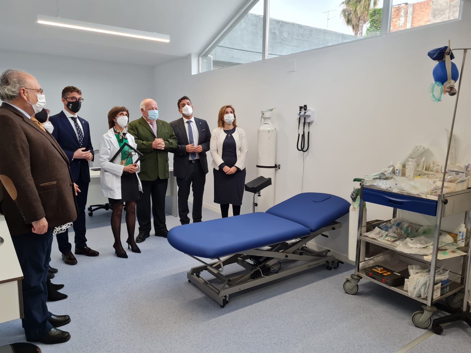 Inauguración de la reforma del centro de salud de Villacarrillo.