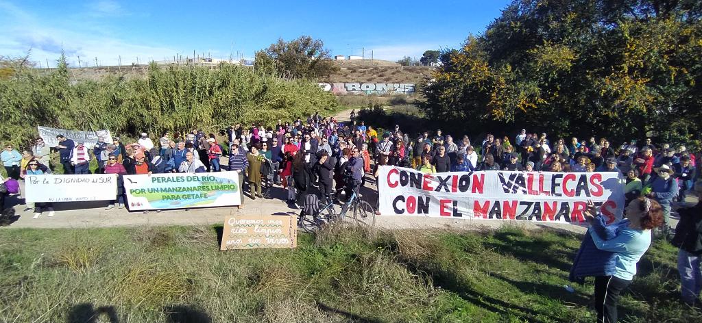 Los vecinos llevan años reclamando la recuperación del Manzanares