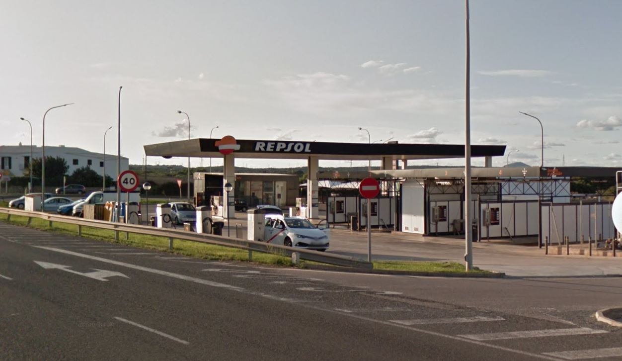 Estació de Repsol a Maó