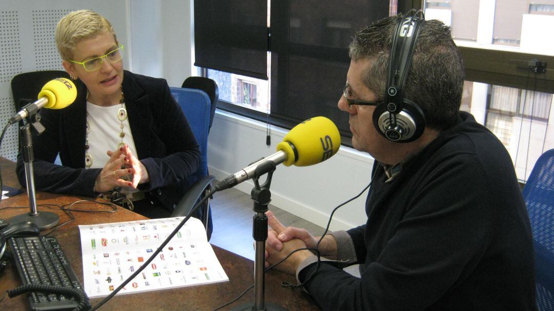 Beatriz Escudero, en Radio Bierzo