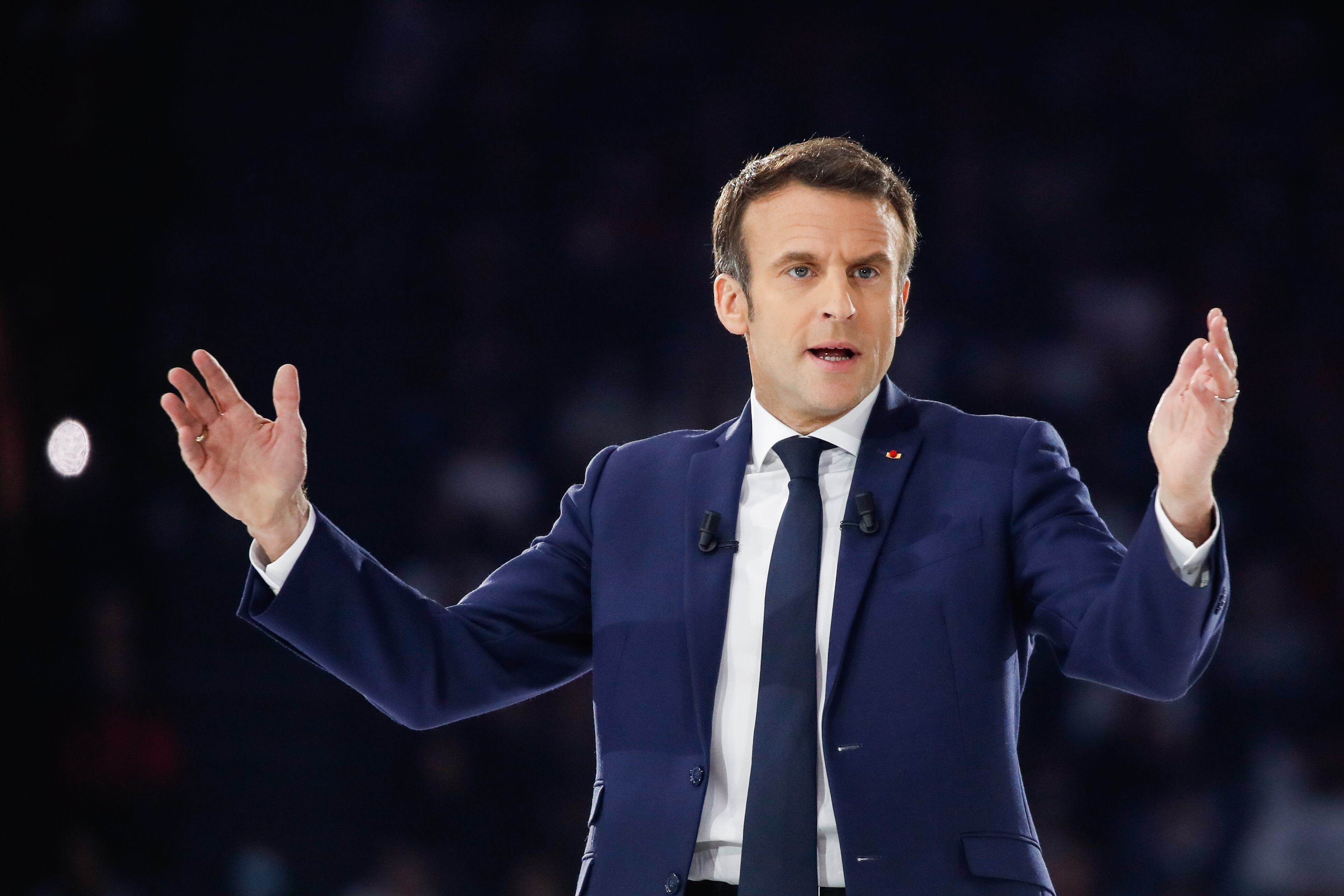 El presidente de Francia, Emmanuel Macron.