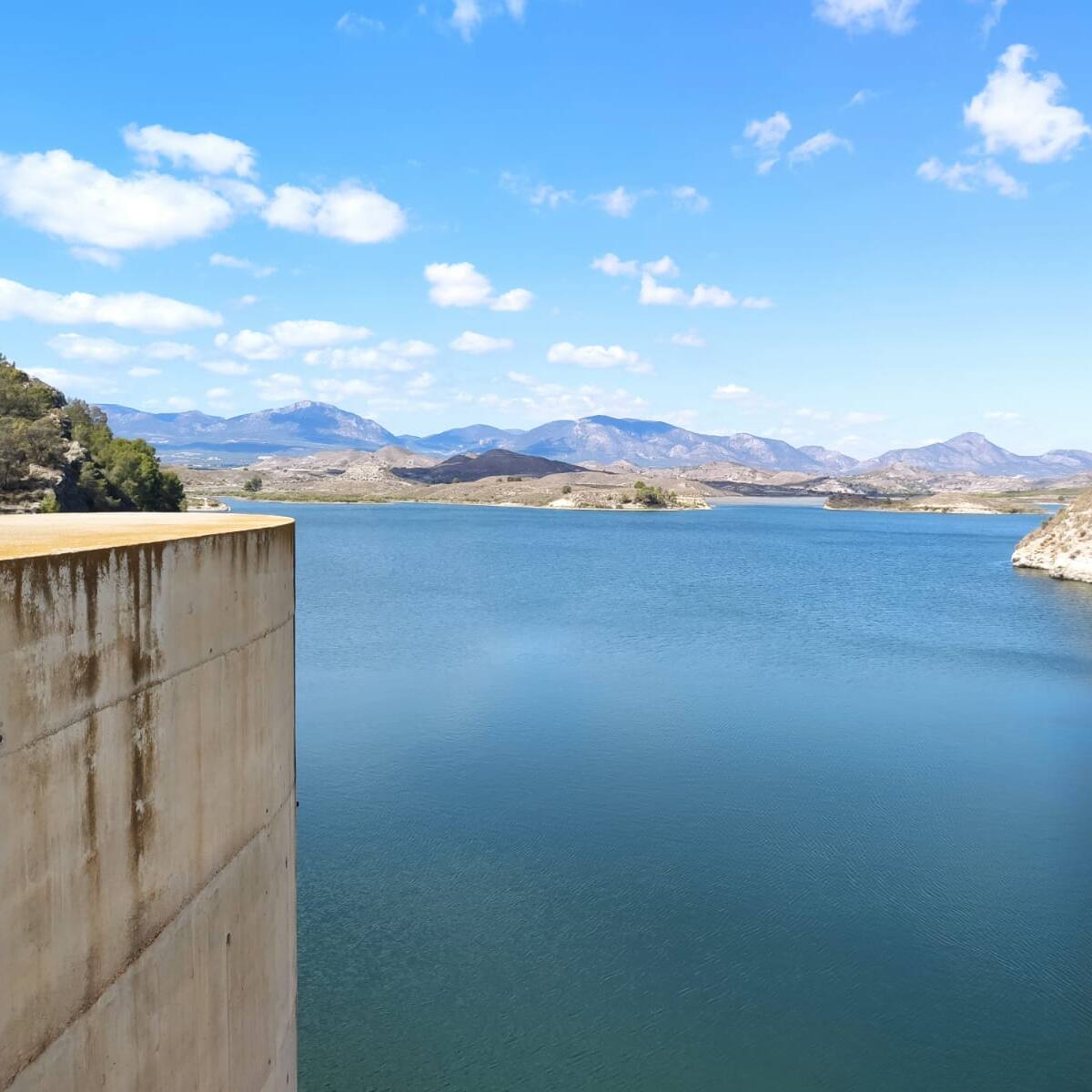 Los regantes de Lorca y el Valle del Guadalentín cuentan con un 44% de agua en la cabecera