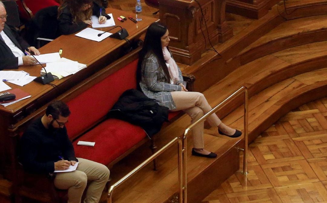 Una de las sesiones del juicio en la Audiencia de Barcelona