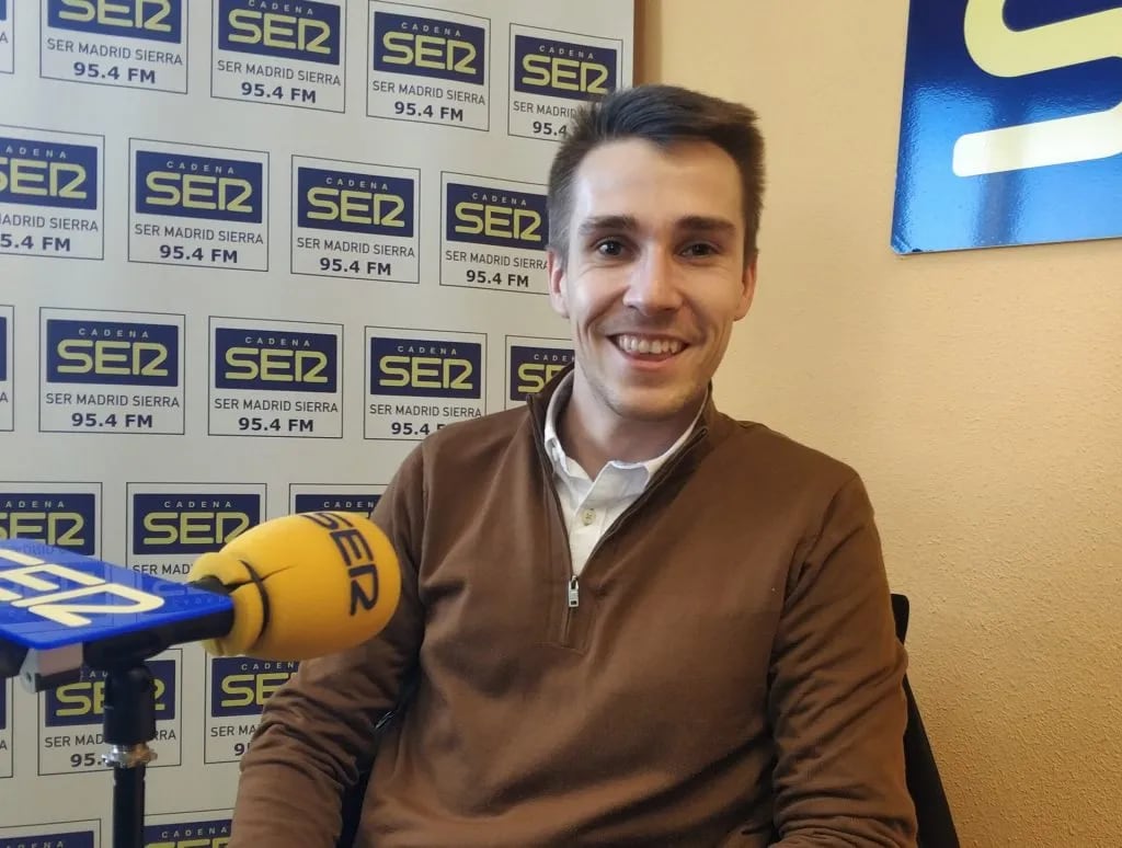 Diego Díaz Palomo, portavoz socialista en San Lorenzo de El Escorial