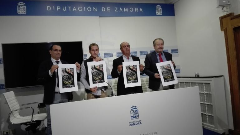 Momento de la presentación de la feria ganadera 