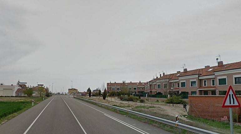 Travesía de la N-601 en Villanubla