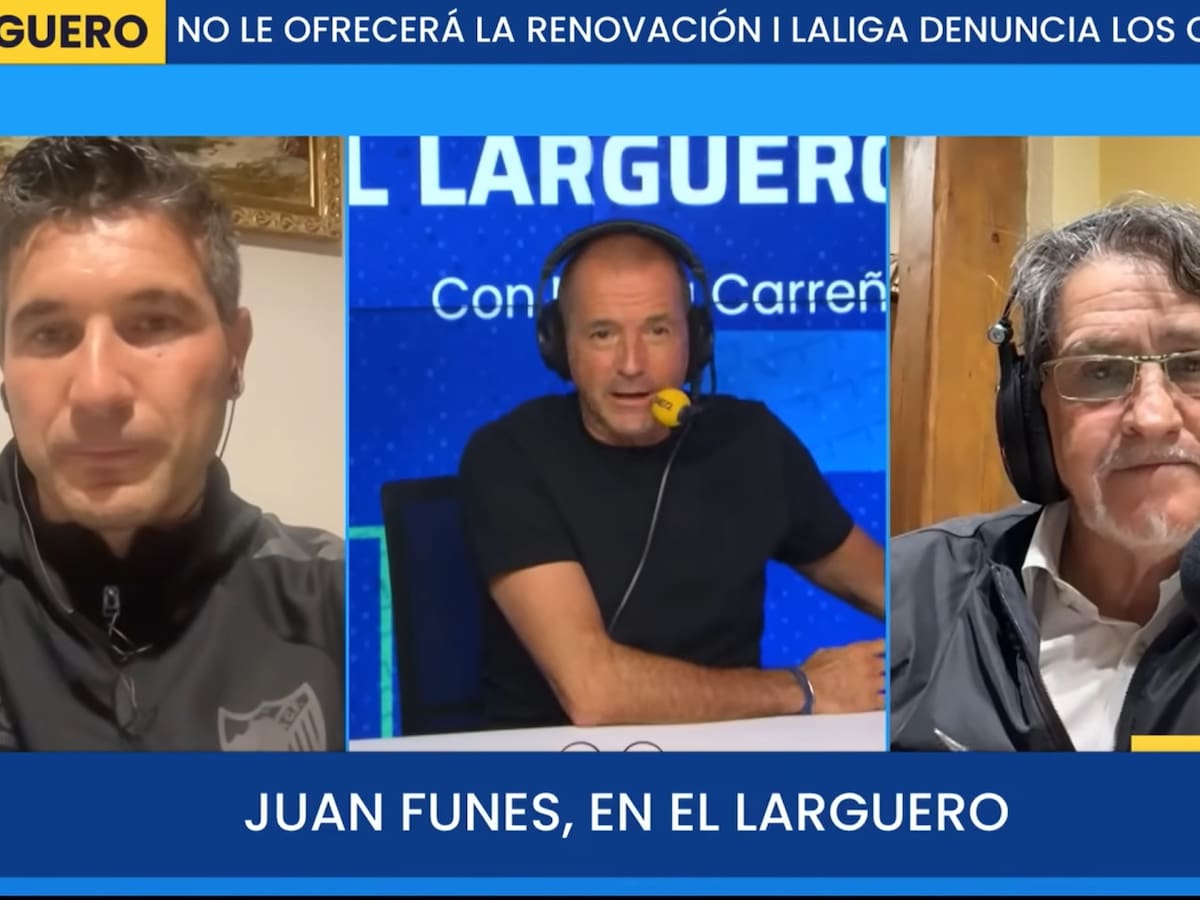 Funes, en El Larguero, sobre un hipotético ascenso: "El tiempo dirá hasta donde somos capaces de llegar"