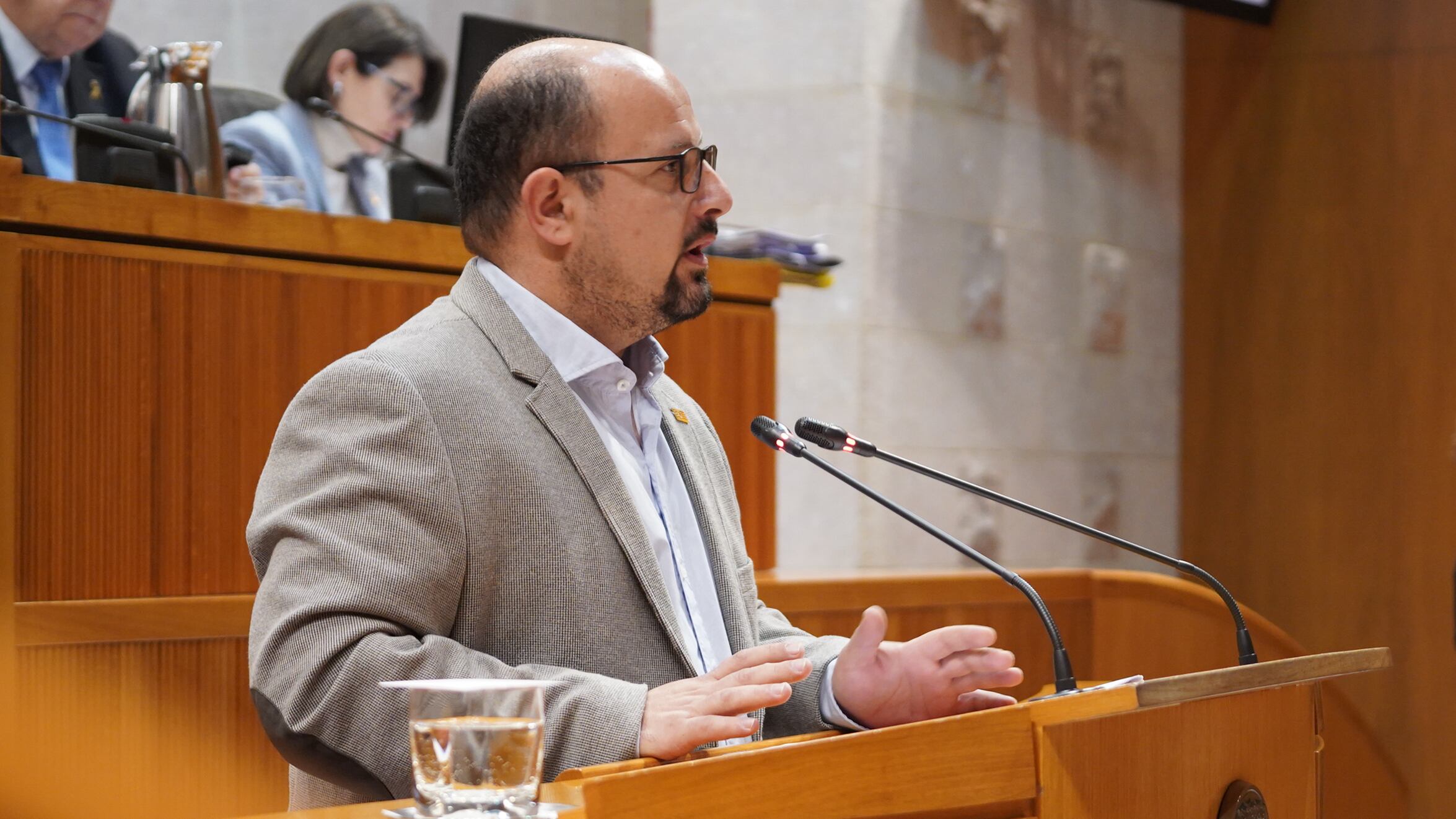 Alberto Izquierdo - Secretario General PAR - Foto Cortes de Aragón 15-02-24
