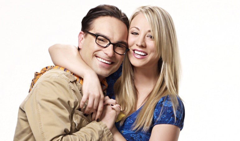 Penny y Leonard, protagonistas de &#039;The Big Bang Theory&#039;