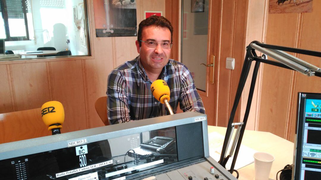 El alcalde, Roberto Díez, en Radio Peñafiel