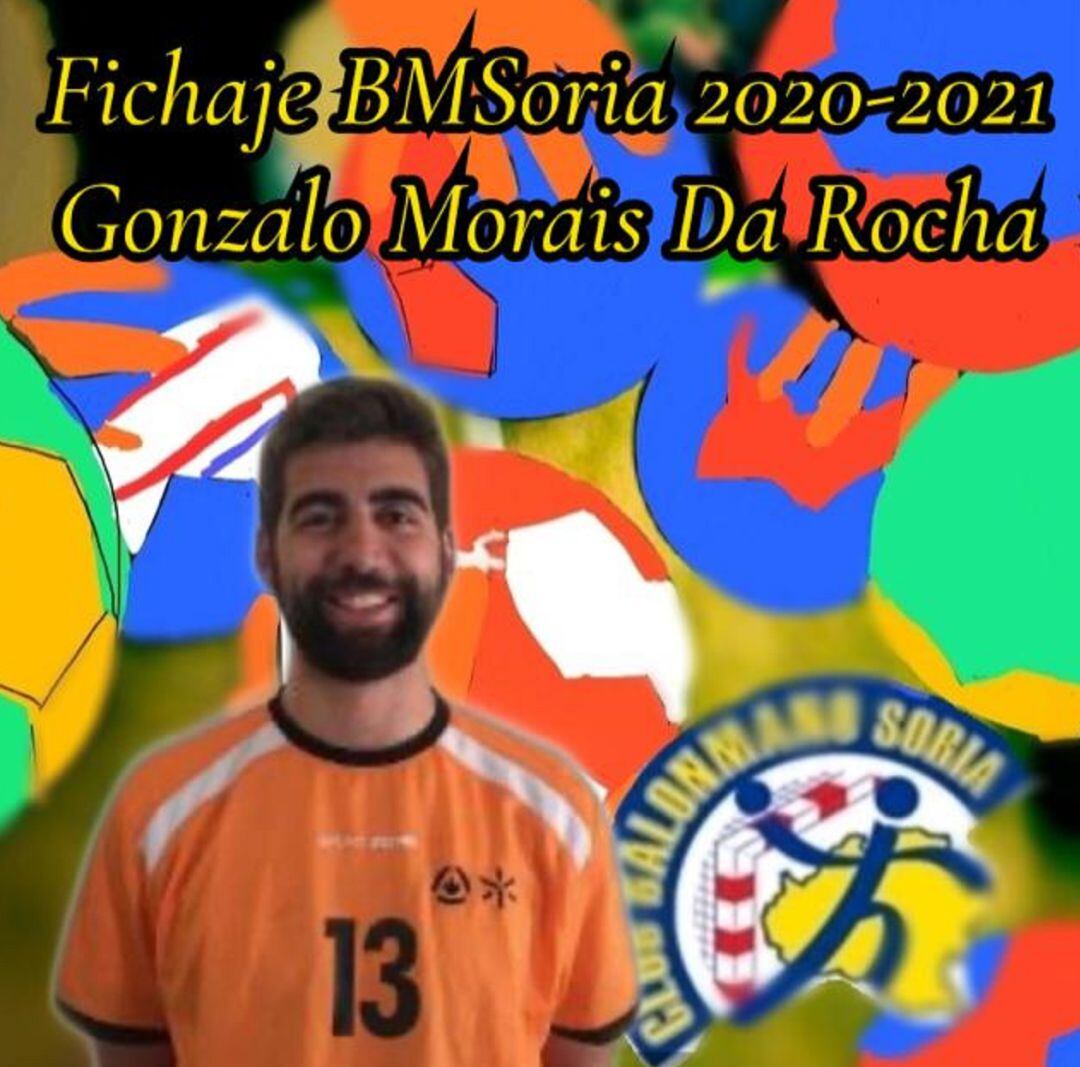 El BM Soria se refuerza con Gonçalo Areias.