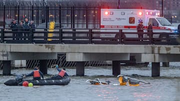 El helicóptero accidentado en Nueva York no contaba con instrumentos de registro de incidencias