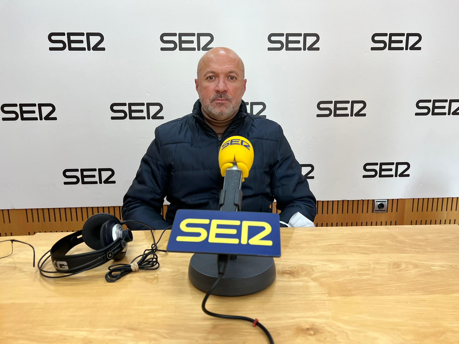 Manolo Molina, director deportivo del Real Murcia, en Radio Murcia Cadena SER