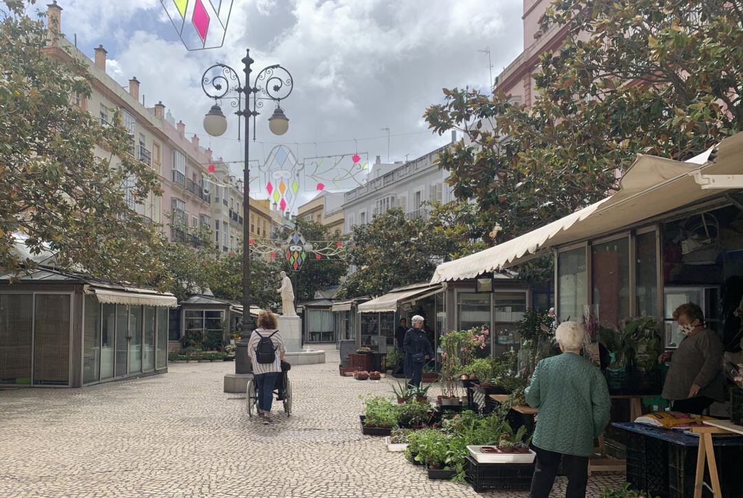 Fotografía de la Plaza de las Flores