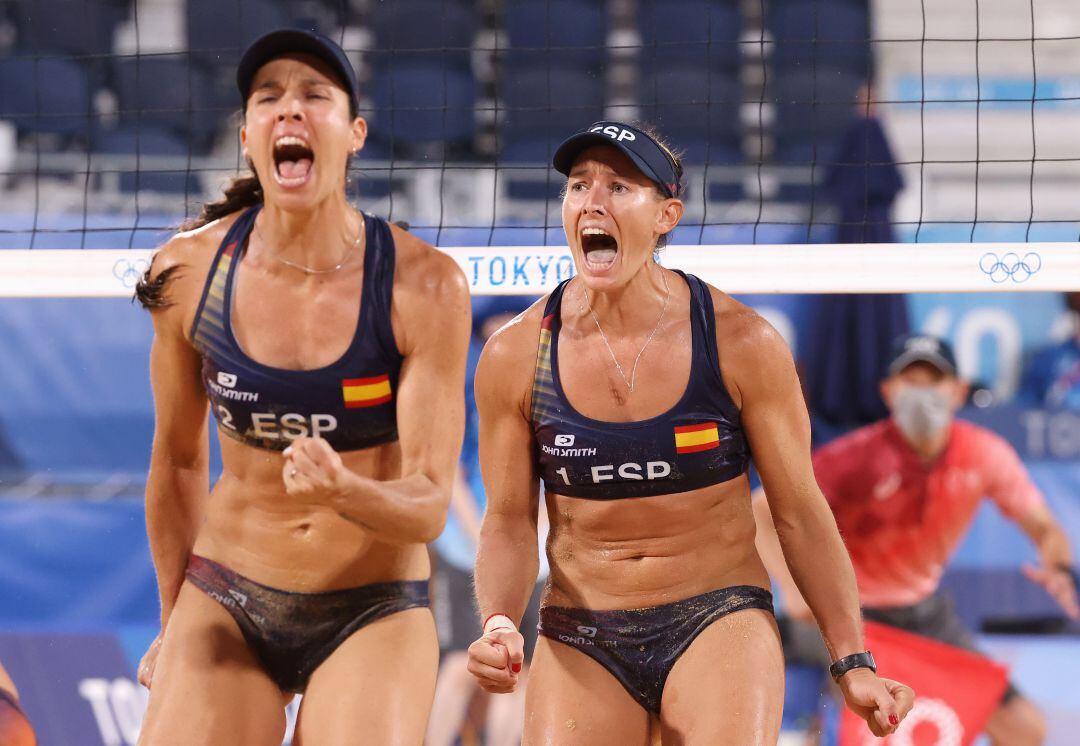 Liliana Fernández y Elsa Baquerizo consiguen la victoria en la primera ronda de Vóley Playa