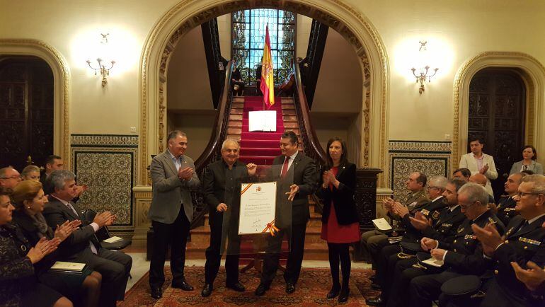 Acto de aniversario de la Constitución Española celebrado en la Subdelegacion del Gobierno de Granada