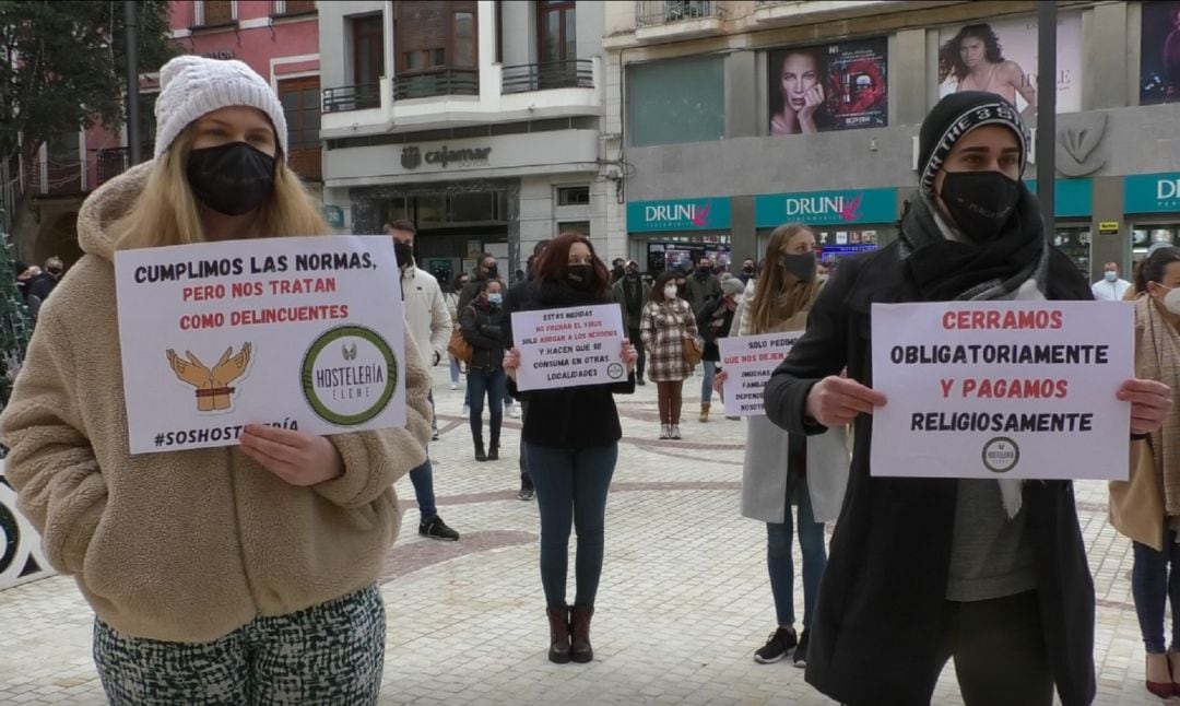 Protesta hostelería Elche