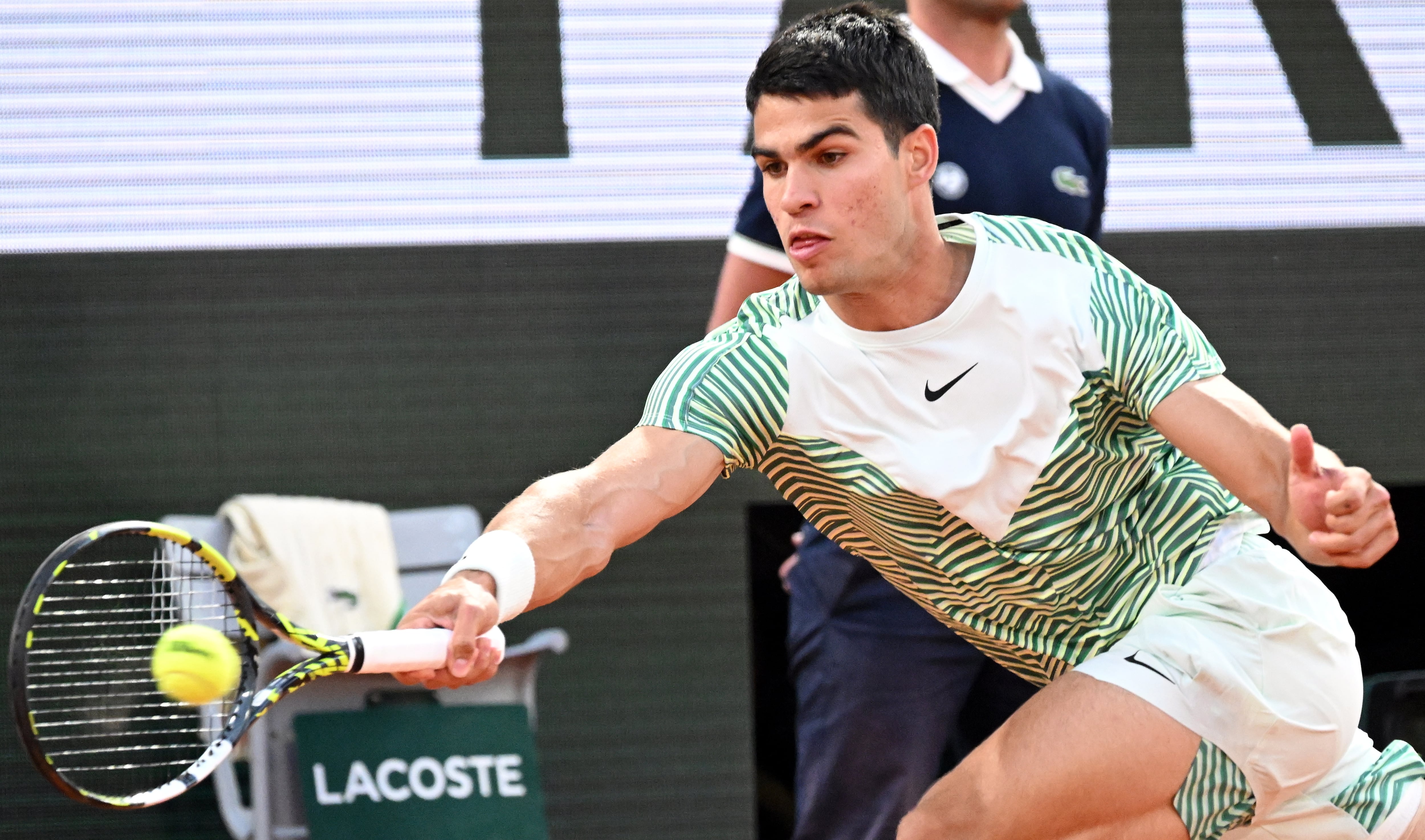 Alcaraz - Djokovic, en la semifinal de Roland Garros este viernes a las 15:00 horas. (Tenis, Abierto, Francia, Grecia, España) EFE/EPA/CAROLINE BLUMBERG