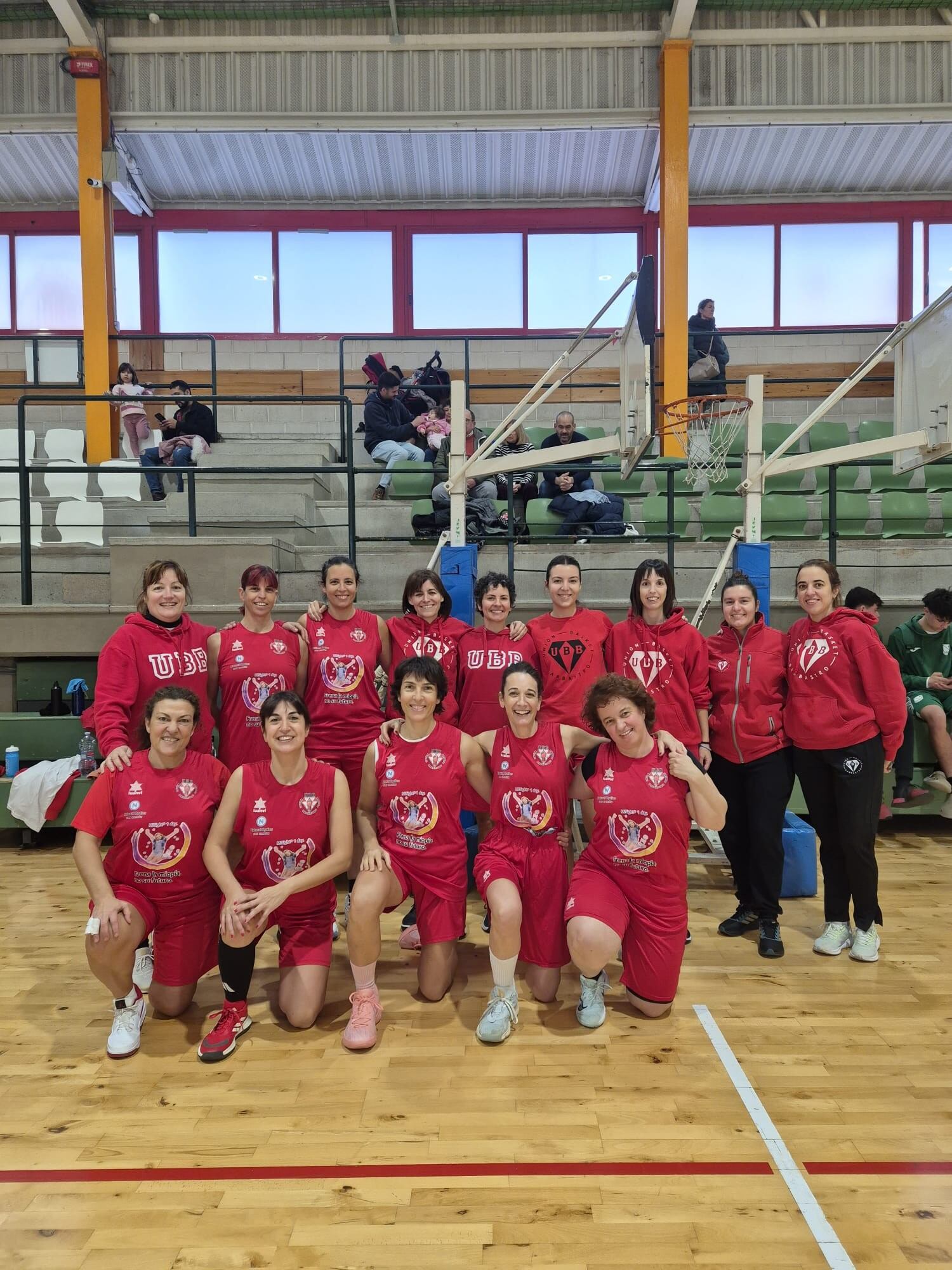 Equipo de Unión Basket Barbastro Mamis