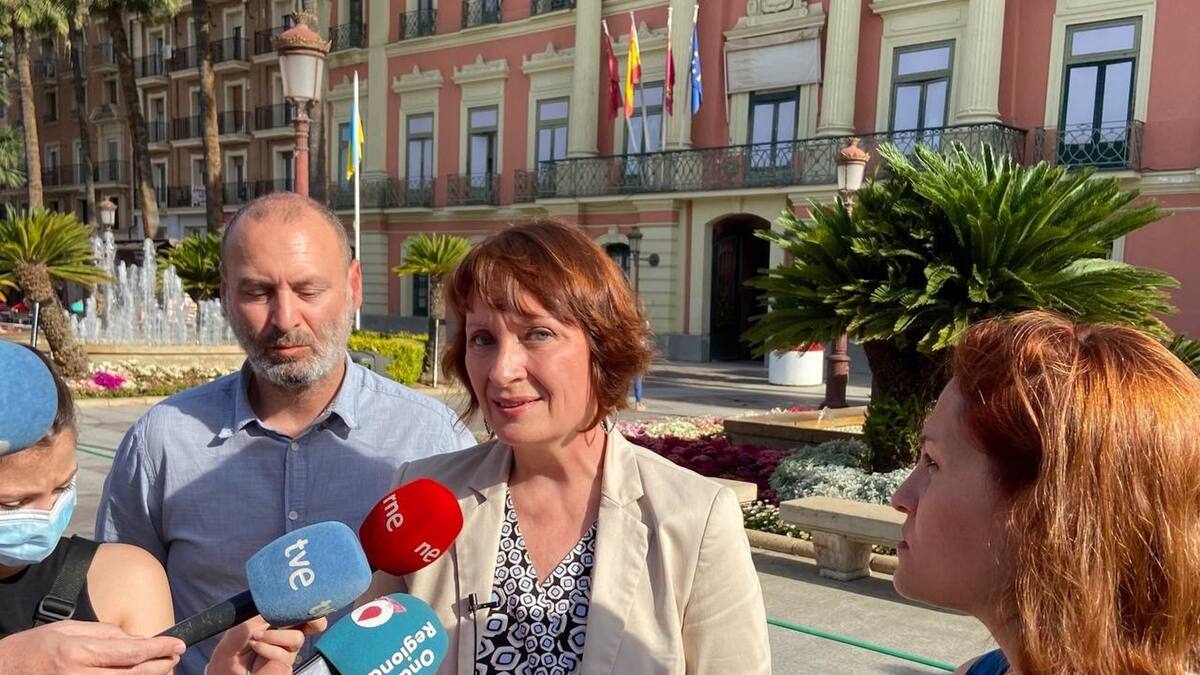 Un millar de militantes de Podemos ha elegido a María Marín como candidata a la Presidencia de la Región de Murcia en las elecciones de 2023