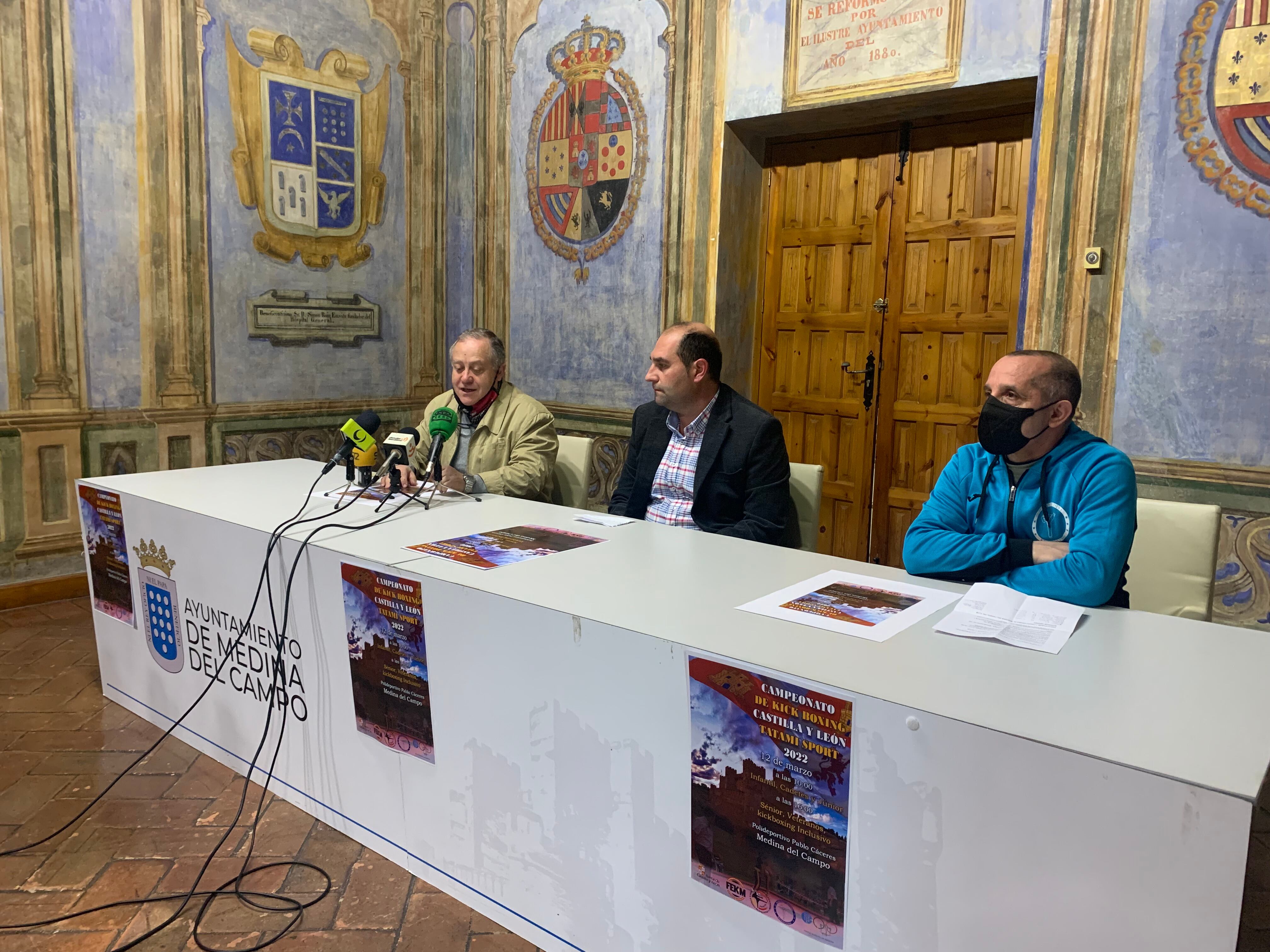 Presentación del Campeonato de Kick Boxing de Medina del Campo