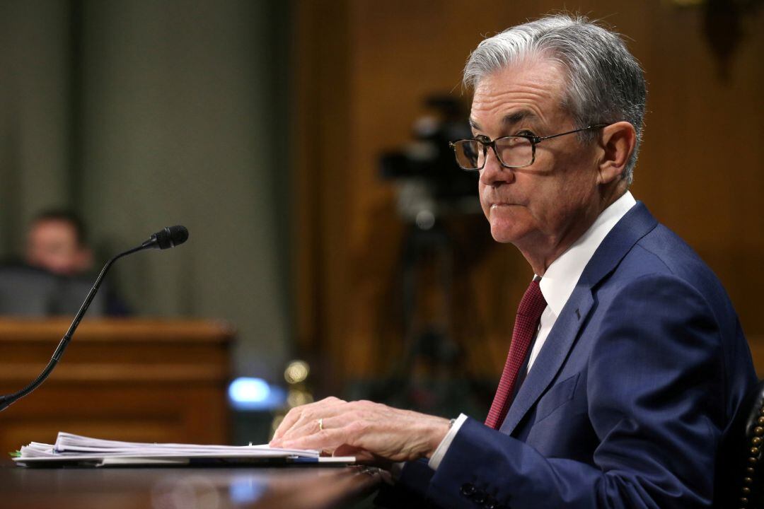 El presidente de la reserva Federal, Jerome Powell.