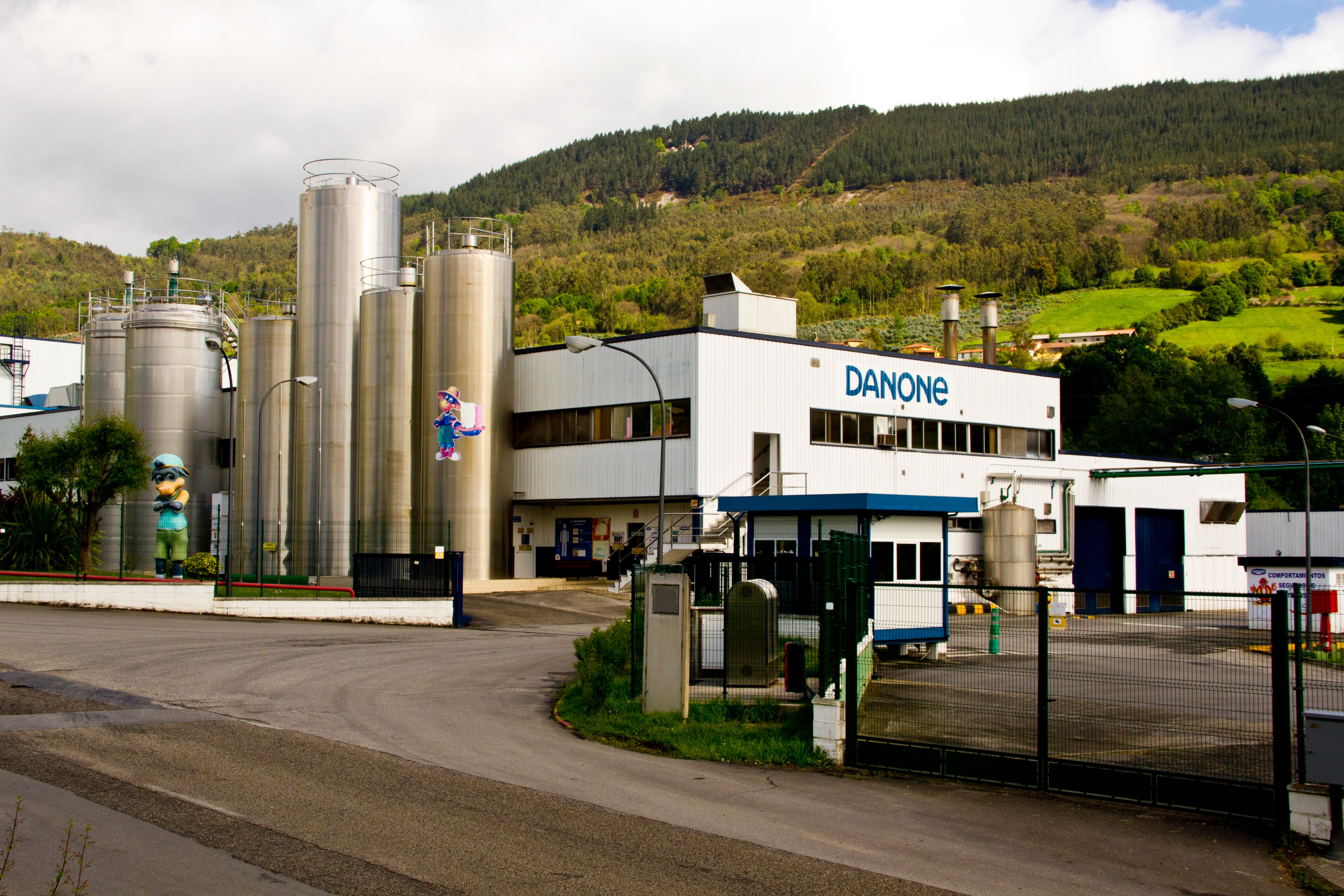 Instalaciones de Danone en Salas.