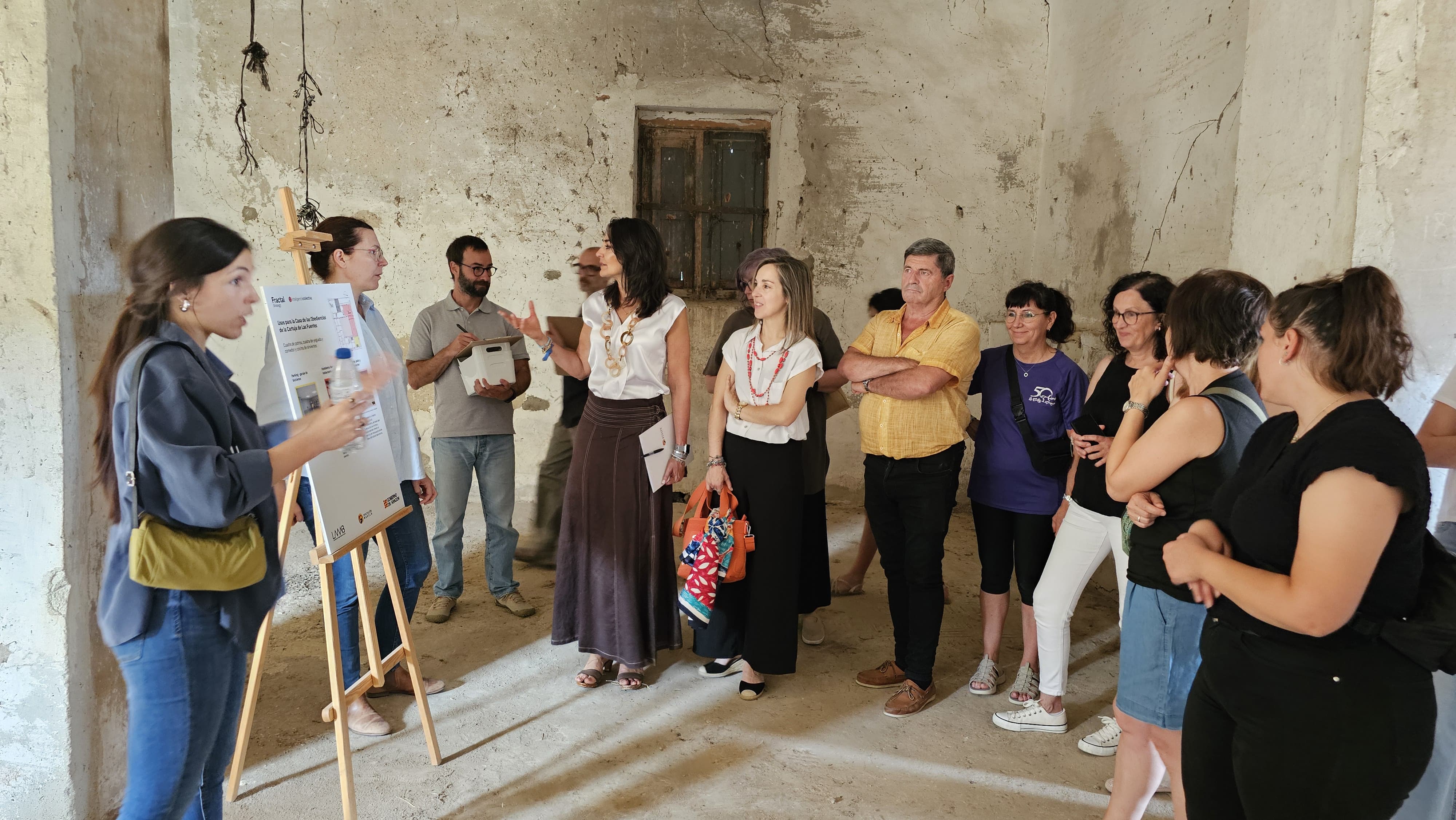 Imagen de la jornada celebrada en la Cartuja de Monegros este sábado
