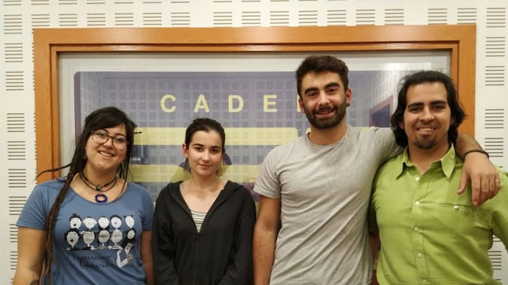 Tertulia Verde. Rosa, Carmen, Victor y Javi. Movilizados contra el Cambio Climático
