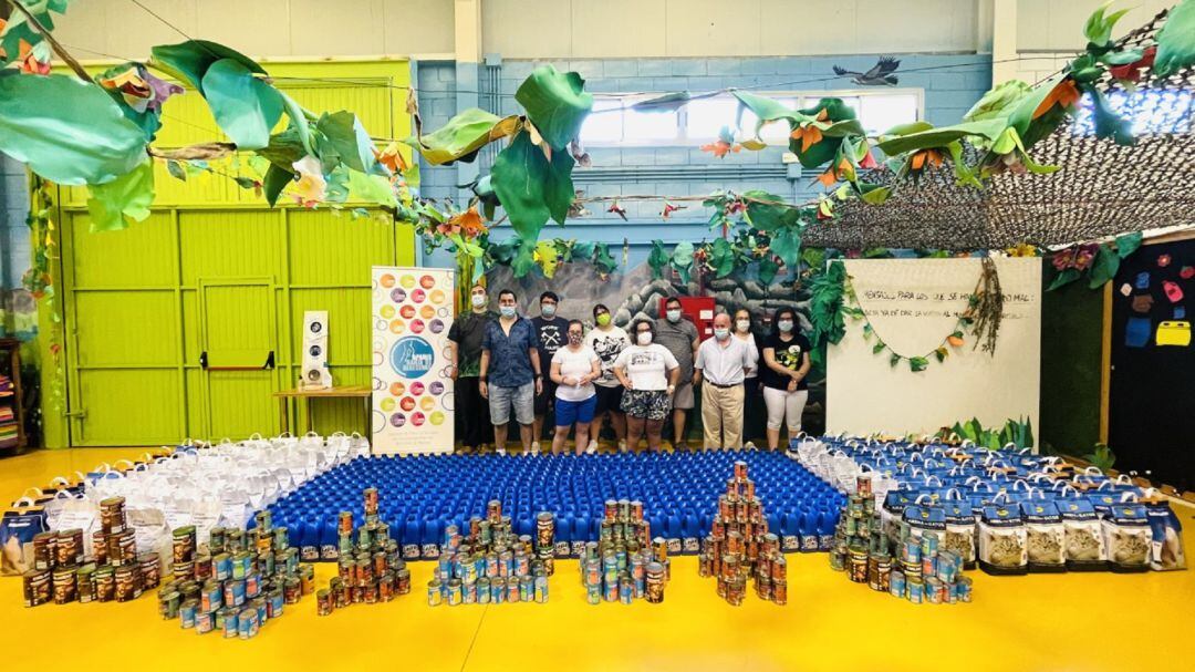 Entrega de los productos.