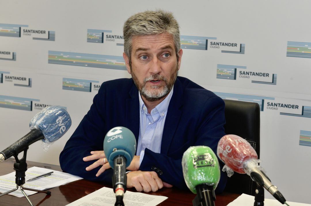 Javier Ceruti, portavoz del equipo de gobierno de Santander.